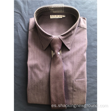 Camisa de rayas de alta calidad para hombre.